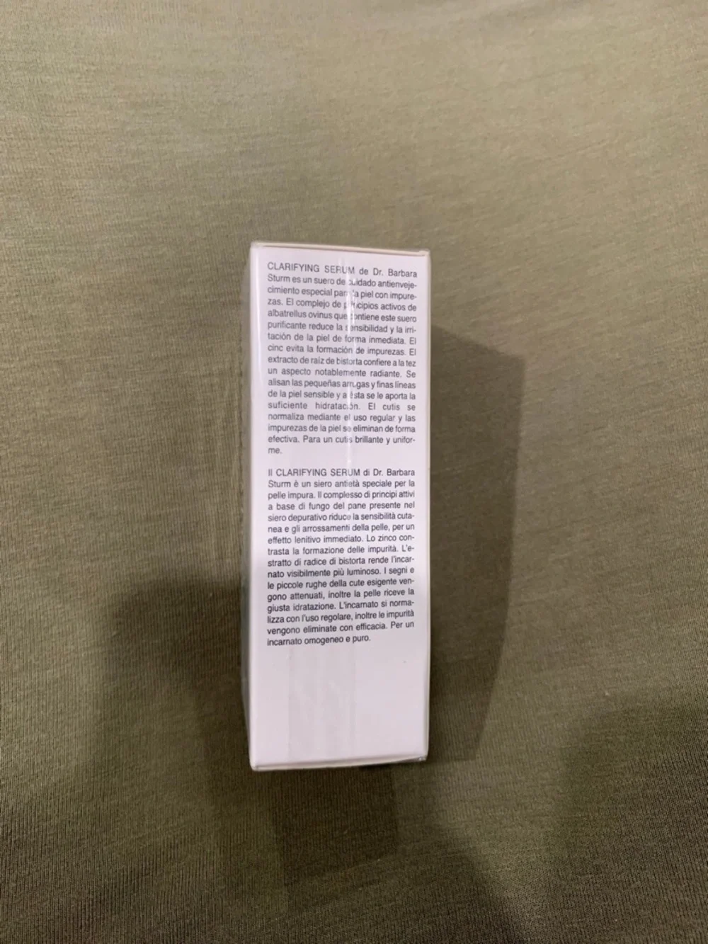 Dr. Barbara Sturm Clarifying Serum — New sealed 30Ml Bottle